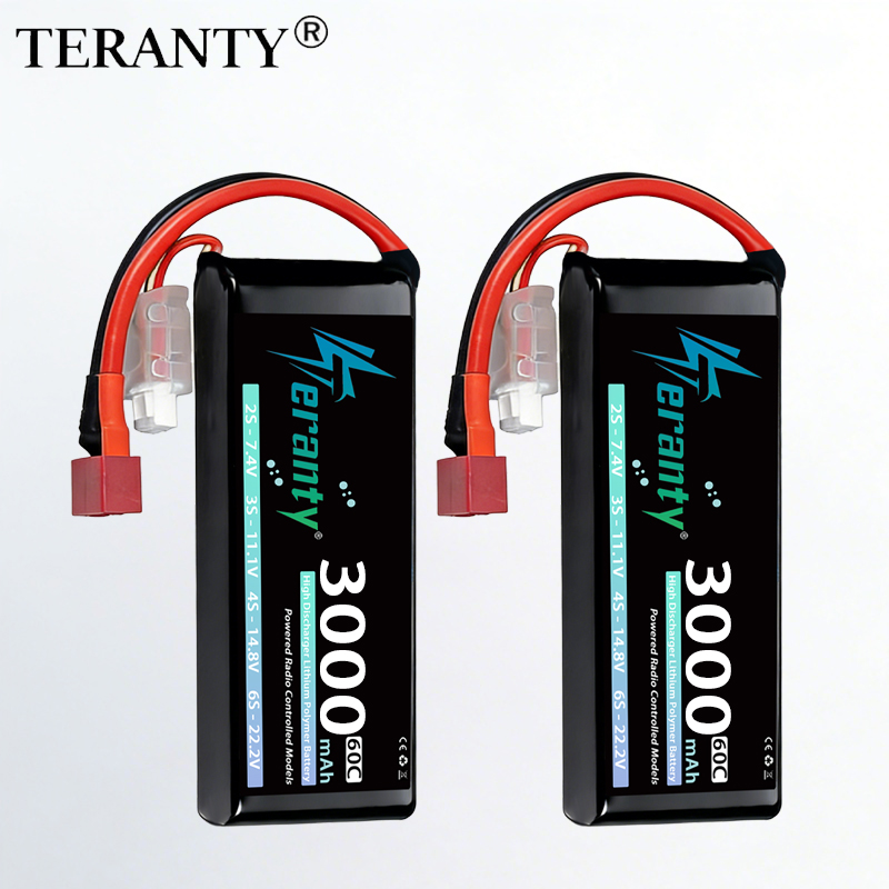 Rc Hobby Trucks - 테란티 2S 3000mAh 리포 배터리 7.4V