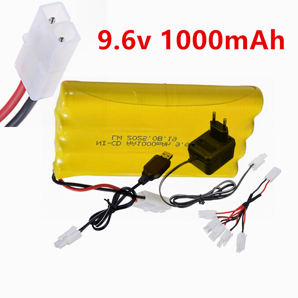 Rc Hobby Trucks - 9.6V 1000mAh Ni-CD AA 충전식 배터리