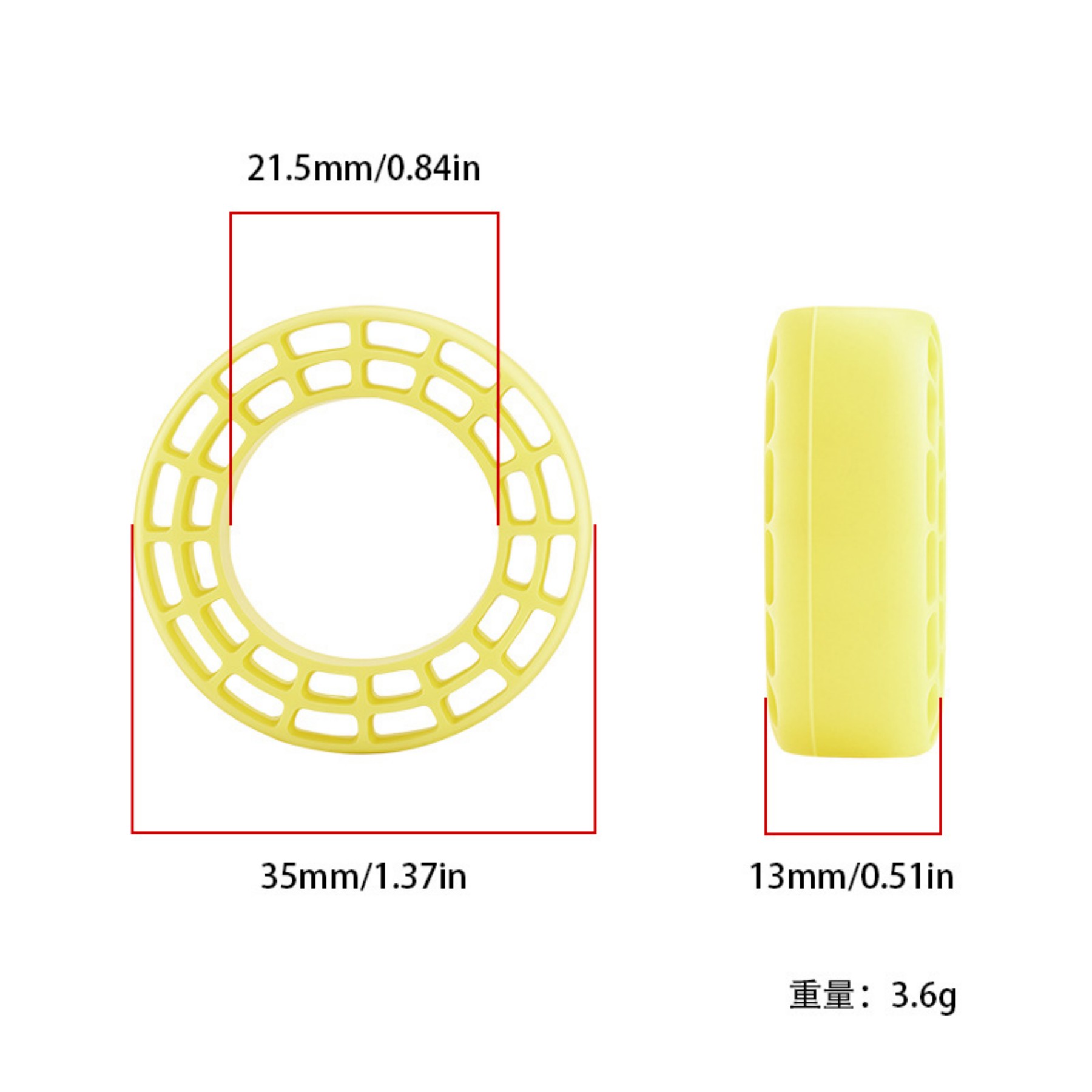 0.7인치 RC 실리콘 고무 타이어 인서트 폼 방수 1 - Rc Tire Foam Insert 리뷰 및 가격