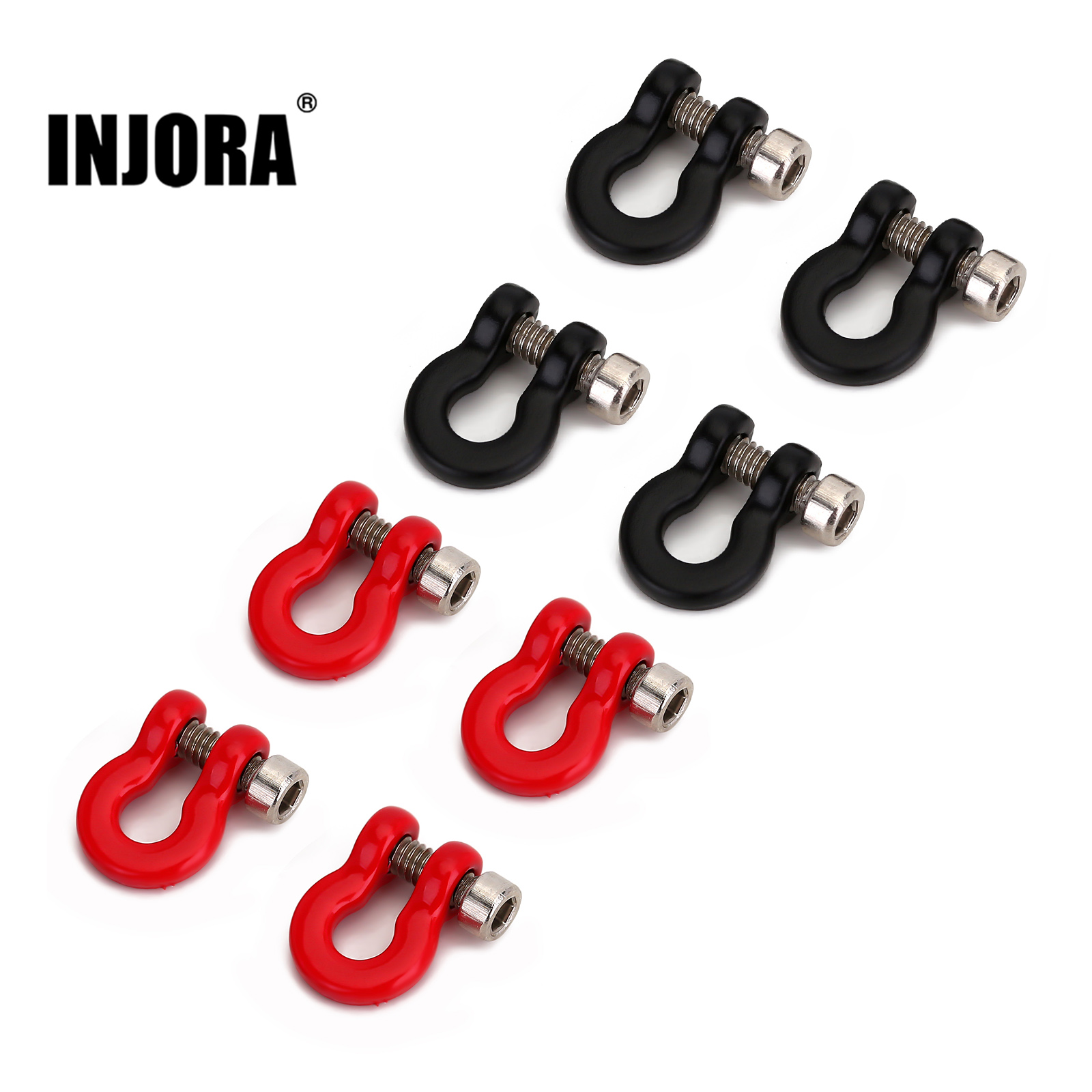 INJORA 4PCS 7*10mm 금속 범퍼 D-링 견 - Rc Tire Foam Insert 리뷰 및 가격