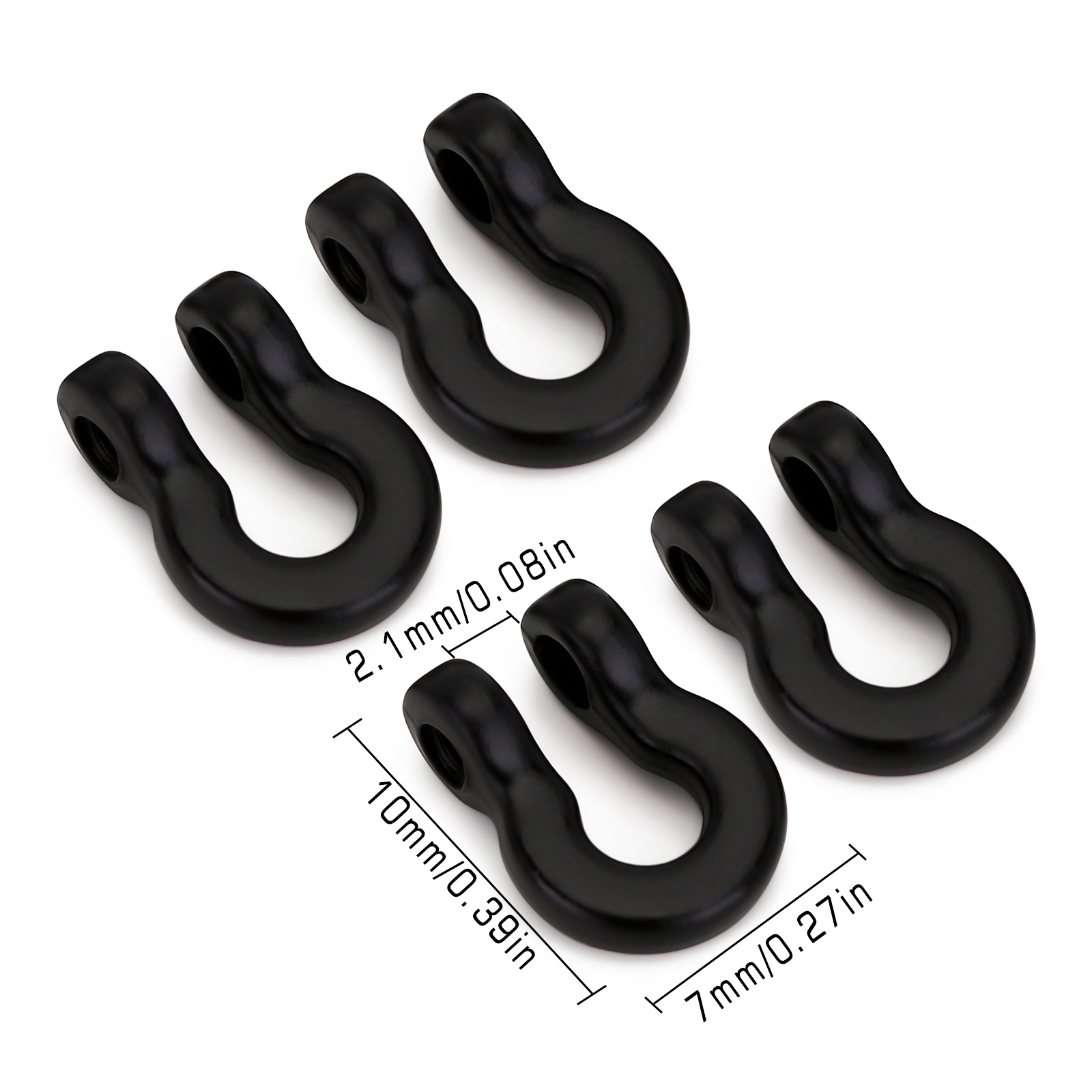 INJORA 4PCS 7*10mm 금속 범퍼 D-링 견 - Rc Tire Foam Insert 리뷰 및 가격