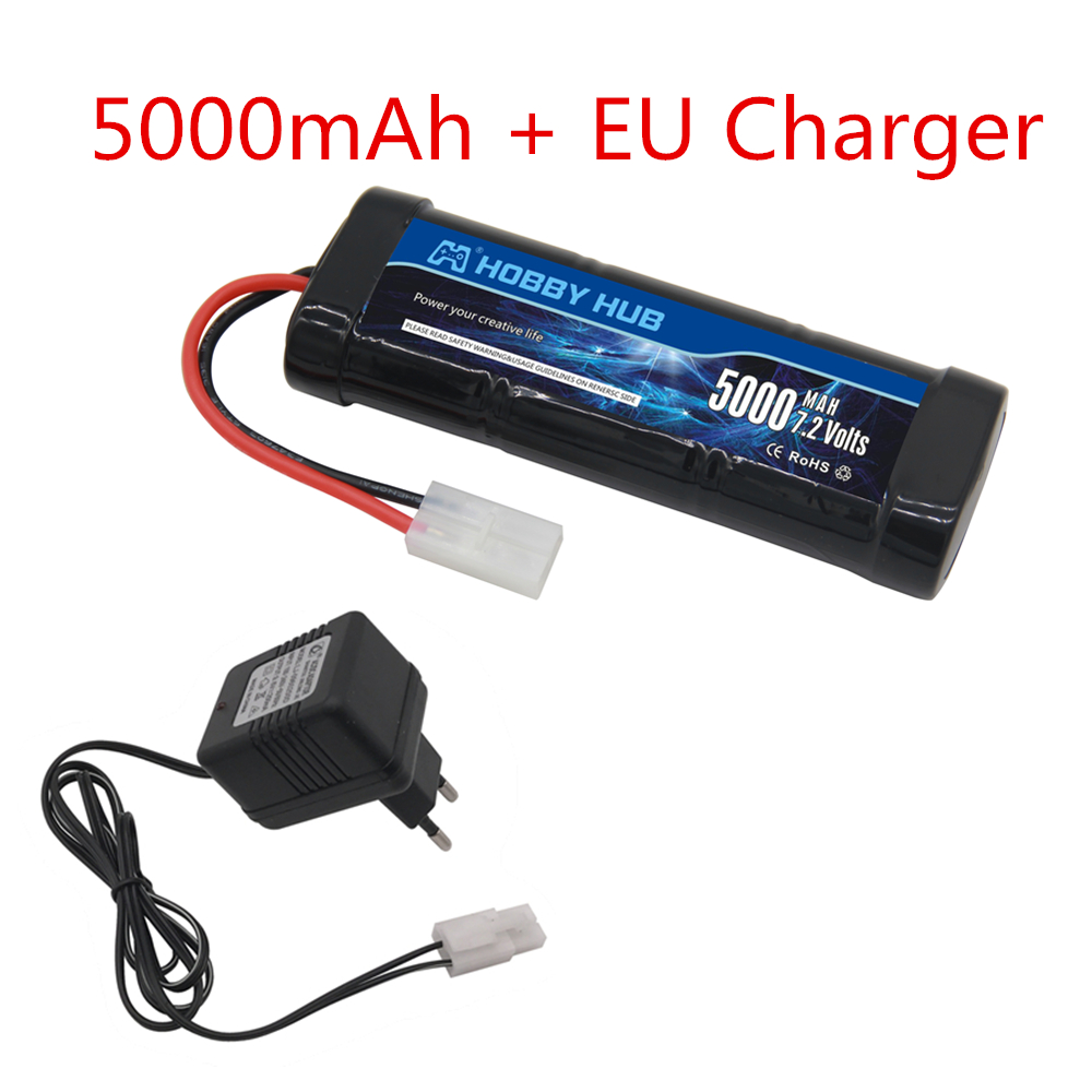 새로운 7.2V 배터리 5000/6800mAh NiMH - Rc Hobby Trucks 리뷰 및 가격