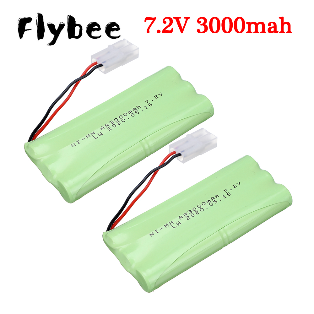 RC 장난감용 충전식 배터리, 7.2V, 3000mah - Rc Hobby Trucks 리뷰 및 가격