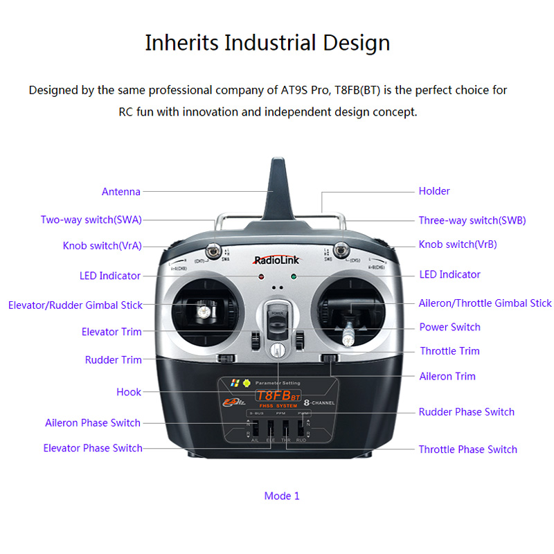 Radiolink T8FB V2 8CH RC 송신기 및 - Receiver Sbus 8Ch 리뷰 및 가격