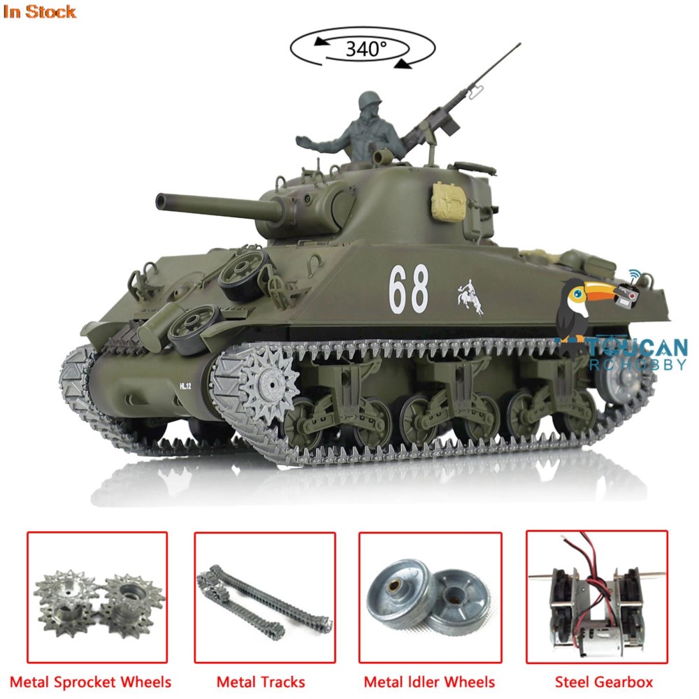 미국 판매 2.4G 헨롱 1/16 스케일 7.0 업그레 - Rc Hobby Tank 리뷰 및 가격