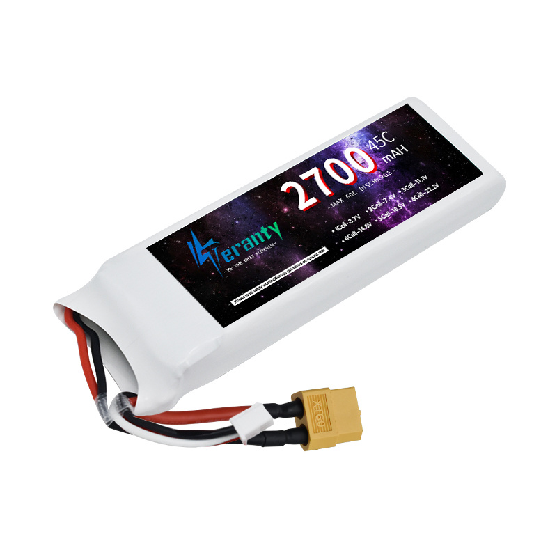 1/3PCS 2S 7.4V Lipo 배터리 2700mA - Rc Hobby Tank 리뷰 및 가격