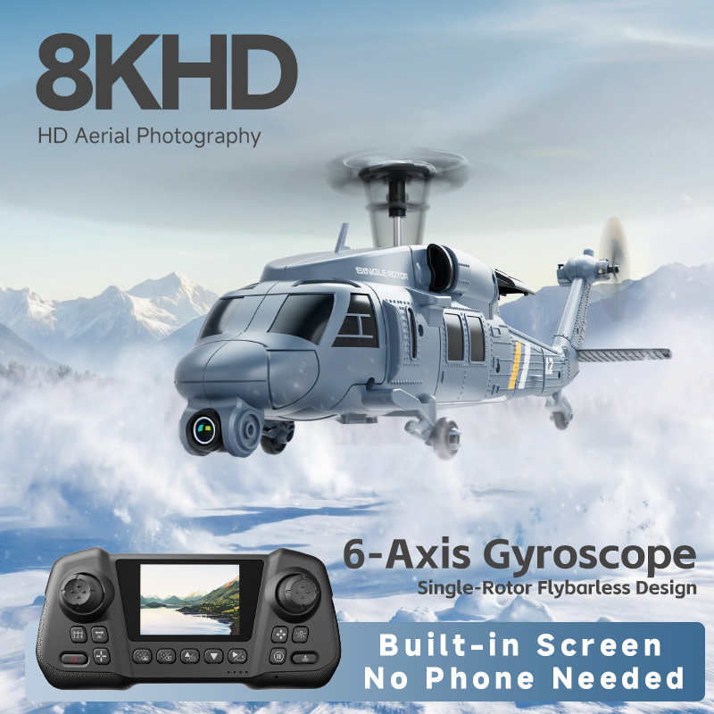 4DRC 뉴 L2 8K HD 카메라 RC 헬리콥터 6축 - Gyroscope Rc Module 리뷰 및 가격