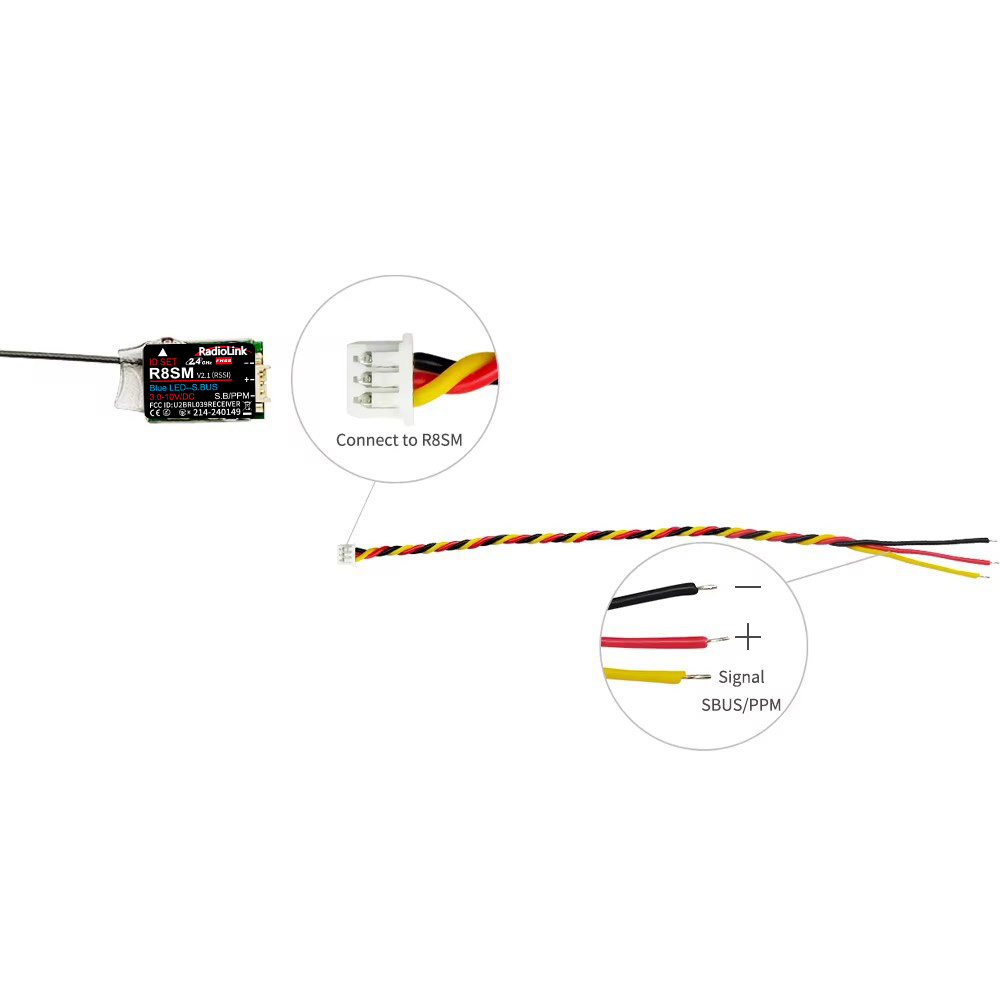 RadioLink R8SM 8CH 2.4GHz 초소형  - Receiver Sbus 8Ch 리뷰 및 가격