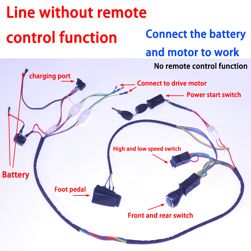 6V 12V 24V DIY 자체 제작 어린이 전기 자동 - Rc Hobby Wire 리뷰 및 가격